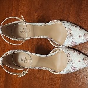 CALL IT SPRING FLORAL HEELS